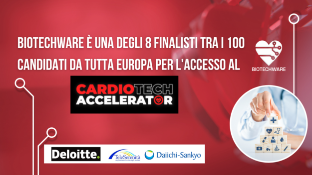 CardioTech Accelerator: Biotechware tra le 8 finaliste CardioTech Accelerator: Biotechware tra le 8 finaliste