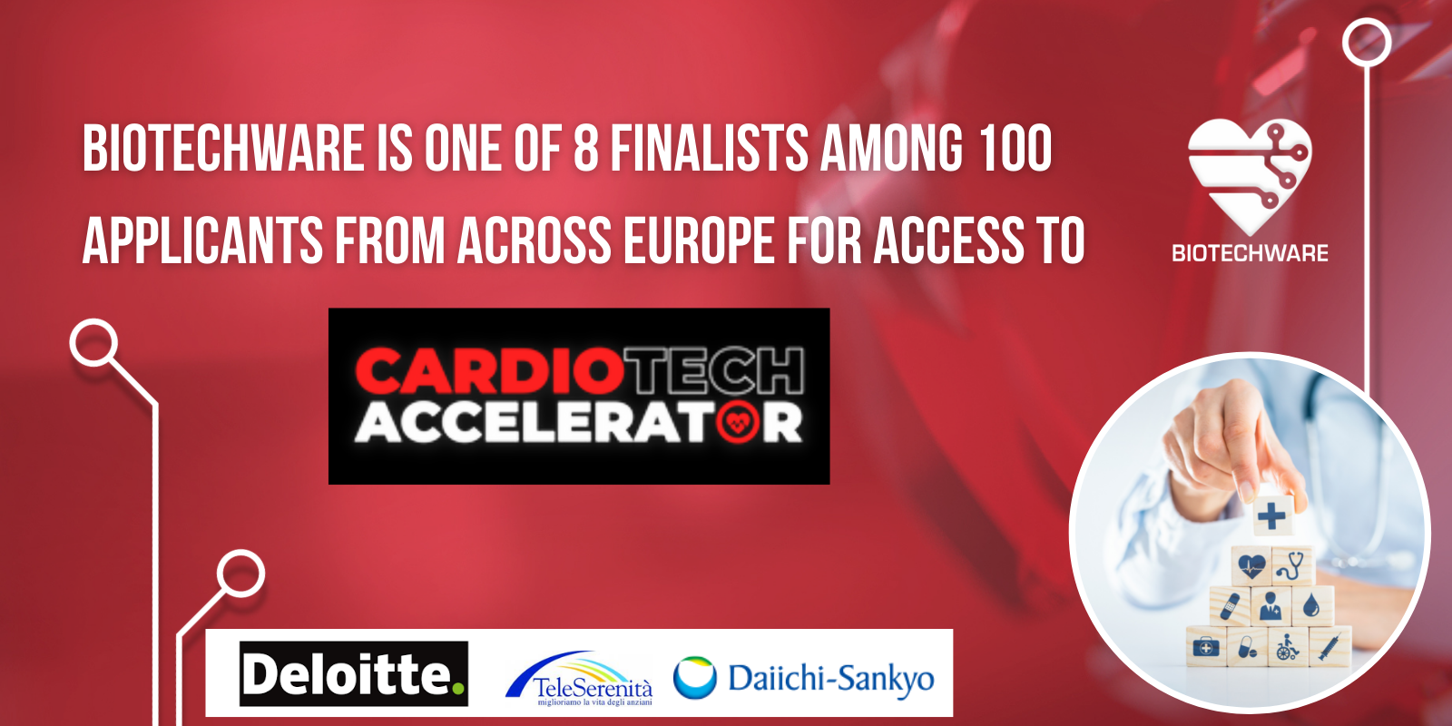 CardioTech Accelerator: in the top 8 finalists Biotechware