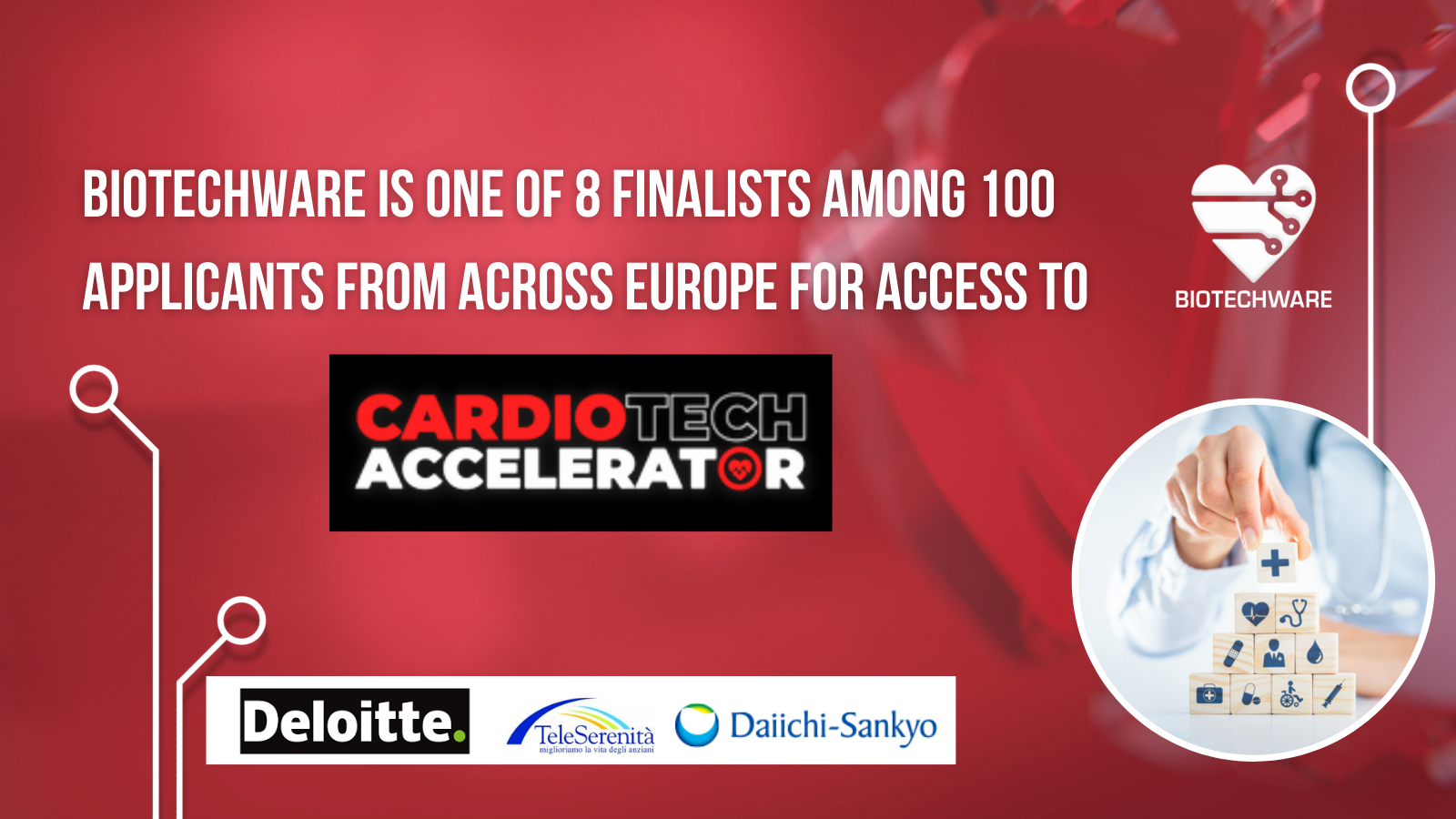 CardioTech Accelerator: in the top 8 finalists Biotechware